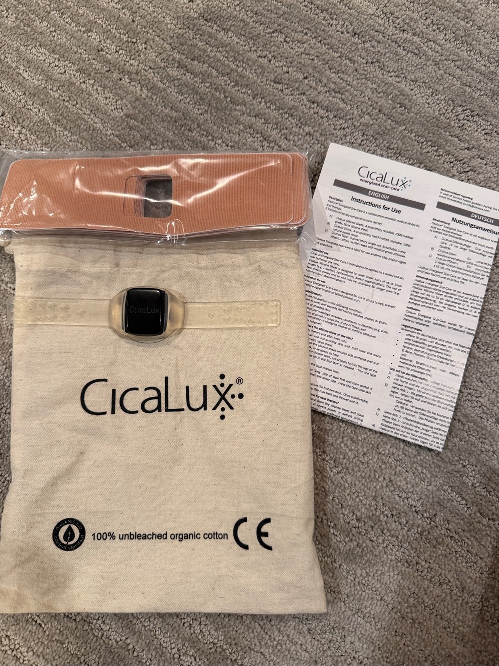 CicaLux energized scar-care